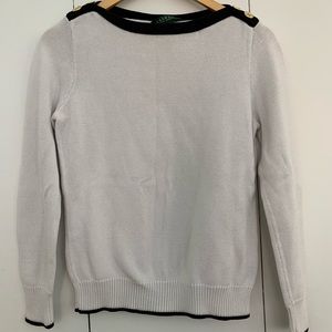 Pale blue Ralph Lauren sweater